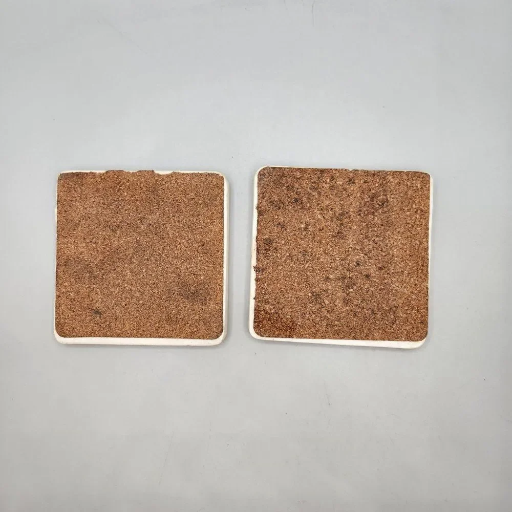 2 Retro Cowgirl Coasters Lyon Design Inc Ceramic Cork 4